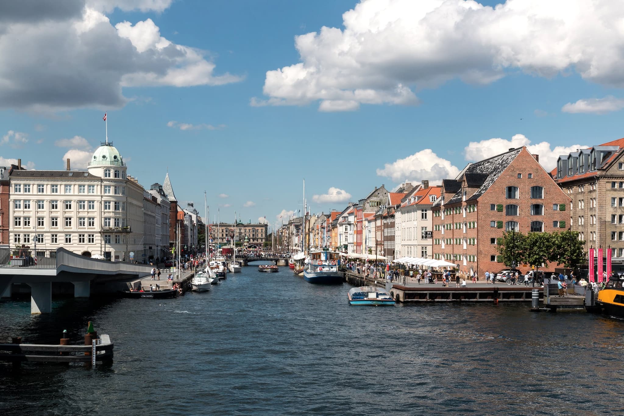 The harbour at Nyhavn, Copenhagen